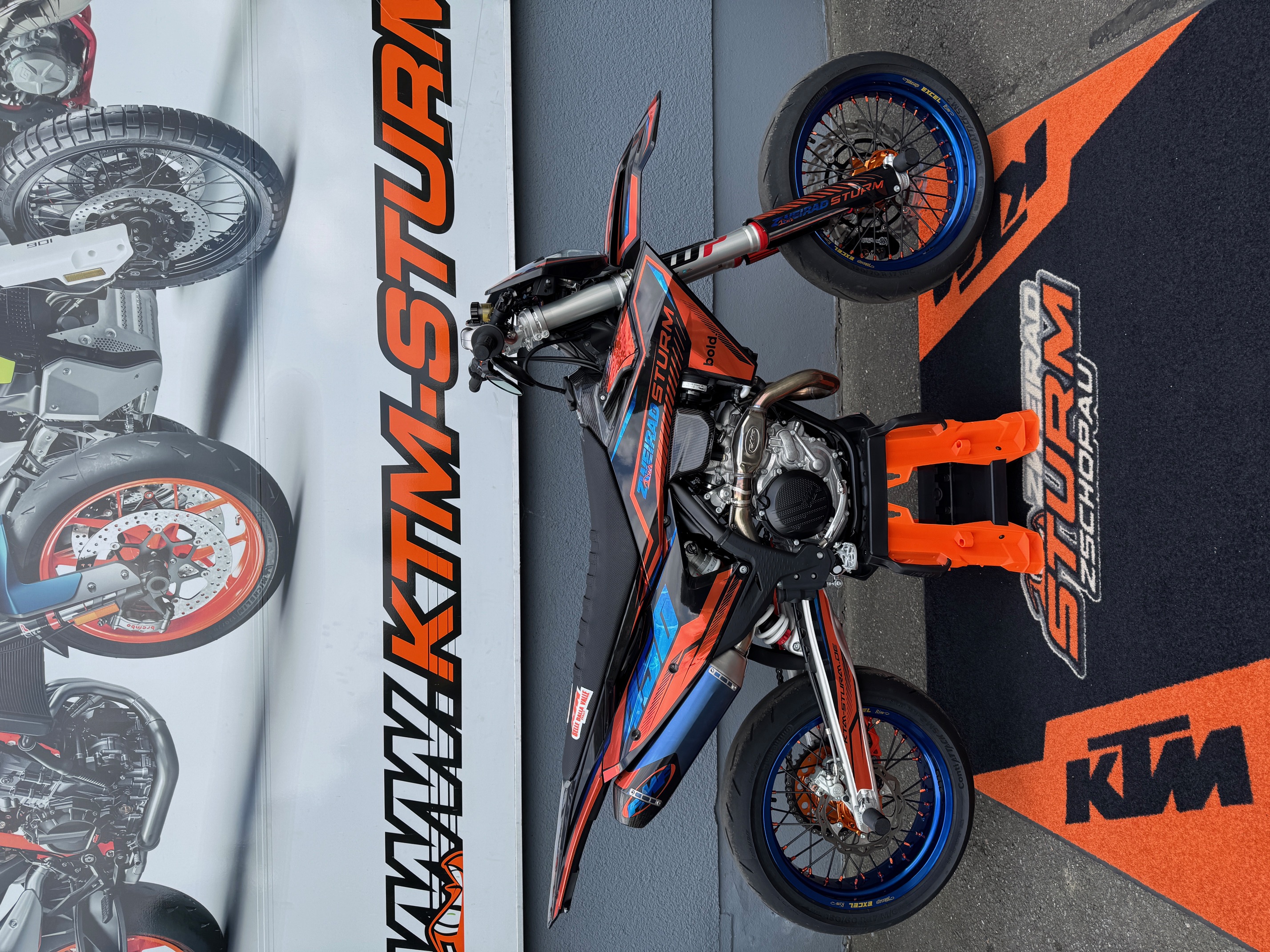 450 EXC-F 2025 - Supermotoumbau